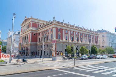 Vienna, Austria - June 8, 2024: Wiener Musikverein concert hall. clipart