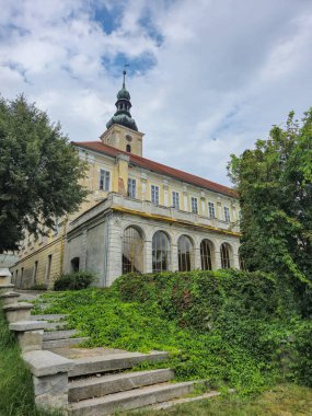 Olesnica Mala, Polonya - 25 Temmuz 2024: Rönesans Palac, Olesnica Mala.