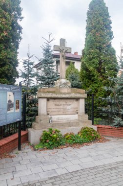 Sochaczew, Poland - October 6, 2024: Memorial to Boleslaw III Wrymouth (Boleslaw III Krzywousty). clipart