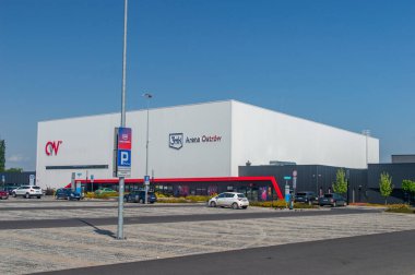 Ostrow Wielkopolski, Polonya - 3 Mayıs 2025: 3 MK Arena Ostrow.