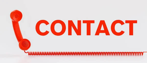 Klantenservice Contact Communicatie Hotline Met Telefoon — Stockfoto