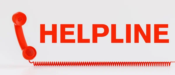 Klantenservice Hulplijn Communicatie Hotline Met Telefoon — Stockfoto