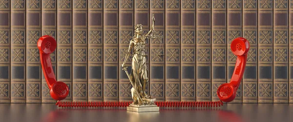 Adalet Anıtı Bayan Adalet Veya Iustitia Adalet Tanrıçası Avukat Konsepti — Stok fotoğraf