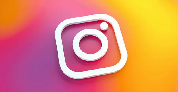 Berlín Alemania Junio 2021 Nuevo Icono Cámara Del Logotipo Instagram — Foto de Stock