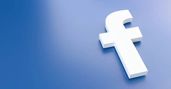 Лин Германия Июнь 2021 Логотип Facebook Веб Сайтов Мобильных Приложений — стоковое фото
