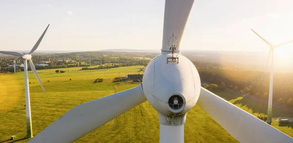 Ветряные Турбины Windmill Energy Размер Баннера — стоковое фото