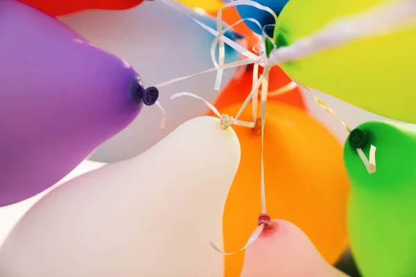 Grupo Colorido Balões — Fotografia de Stock