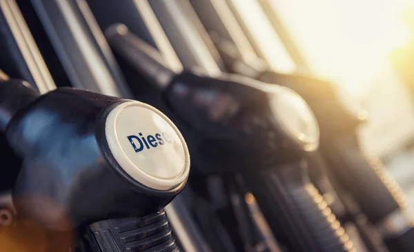 Benzinpumpe Düse Hintergrund — Stockfoto