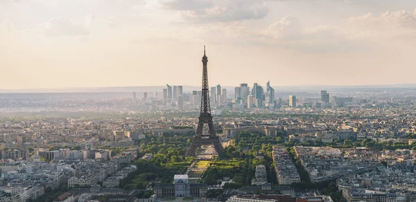 Παρίσι Θέα Στον Ορίζοντα Από Τον Πύργο Montparnass — Φωτογραφία Αρχείου