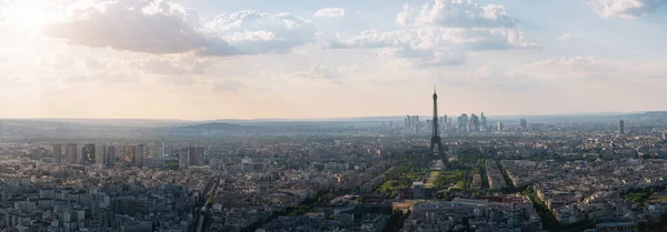 Panorama Paris Vista Fundo — Fotografia de Stock