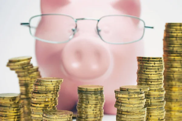 Safe Your Money Piggy Bank Concept Image — Stock Photo, Image