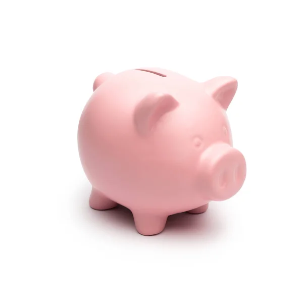 Piggy Bank White Background — Stock Photo, Image