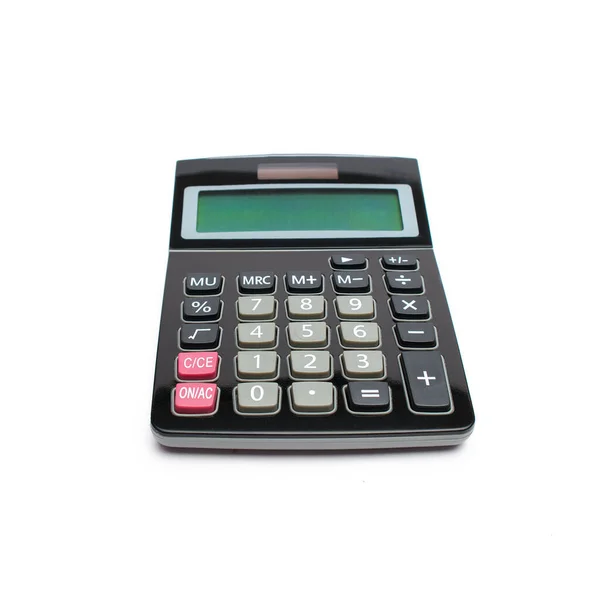 Kalkulačka Izolovaná Bílém Pozadí — Stock fotografie