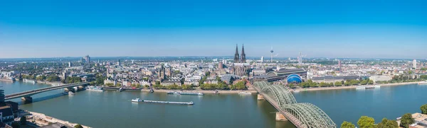Köln Panorama Tyskland — Stockfoto
