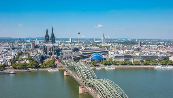 Köln Sommaren Tyskland — Stockfoto