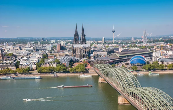 Aerial View Cologne — Stock Photo, Image
