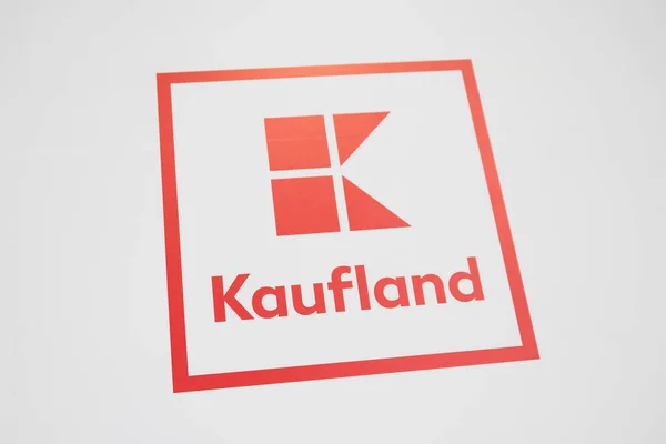 Cologne Germania Septembrie 2017 Kaufland Store Sign Deschis Primul Magazin — Fotografie, imagine de stoc