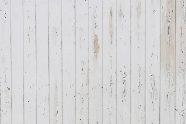 Velho Branco Textura Madeira Fundo — Fotografia de Stock