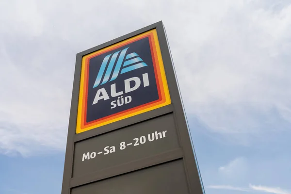 Keulen Duitsland Maart 2022 Filiaal Van Supermarktketen Aldi Aldi Het — Stockfoto