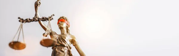 Die Statue Der Gerechtigkeit Dame Der Gerechtigkeit Oder Iustitia Justitia — Stockfoto