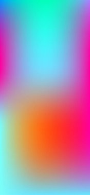 Çok renkli Parlak Dikey Neon Gradyan Arkaplanı. Canlı Neon Dikey Gradyan Duvar Kağıdı. Mobil Aygıt için Arıza Sıvı Rengi Kaplaması. Holografik Soyut Kaplama Posteri. 3B Sıvı Rengi.