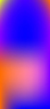 Orange, Pink, Yellow Vertical Neon Gradient Background. Bright Fluid Color Overlay for Mobile Screen. Funky Neon Vertical Gradient Illustration. Holographic Modern Overlay Poster. 3D Fluid Color. clipart