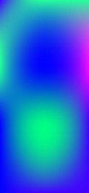 Mavi, Sarı, Turuncu Dikey Neon Gradyan Arkaplan. Mobil Aygıt için Funky Sıvı Rengi Kaplaması. Parlak Neon Dikey Gradyan Duvar Kağıdı. Holografik Soyut Kaplama Pankartı. 3B Sıvı Rengi.