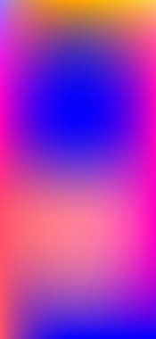 Orange, Pink, Yellow Vertical Neon Gradient Background. Vibrant Neon Vertical Gradient Illustration. Vivid Fluid Color Overlay for Mobile Screen. Holographic Hipster Overlay Banner. 3D Fluid Color. clipart