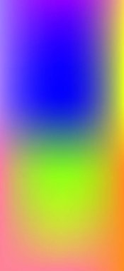 Çok renkli Parlak Dikey Neon Gradyan Arkaplanı. Canlı Neon Dikey Gradyan İllüzyonu. Mobil Aygıt için Canlı Sıvı Rengi Kaplaması. Holografik Soyut Kaplama Posteri. 3B Sıvı Rengi.