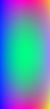 Çok renkli Parlak Dikey Neon Gradyan Arkaplanı. Mobil Aygıt için Funky Sıvı Rengi Kaplaması. Canlı Neon Dikey Gradyan Duvar Kağıdı. Holografik Soyut Kaplama Pankartı. 3B Sıvı Rengi.