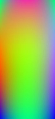 Mavi, Sarı, Turuncu Dikey Neon Gradyan Arkaplan. Arıza Neon Dikey Gradyan Duvar Kağıdı. Mobil Aygıt için Canlı Sıvı Rengi Kaplaması. Holografik Rüya Kaplaması Tasarımı. 3B Sıvı Rengi.