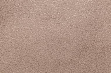 Grayish orange leather and a textured background.