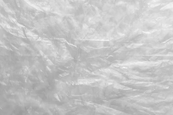 Close Plastic Foil Background Abstract Background White Color Made Paper — Stockfoto