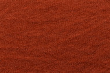 Kırmızı renk kumaş kumaş polyester doku ve tekstil arkaplan.