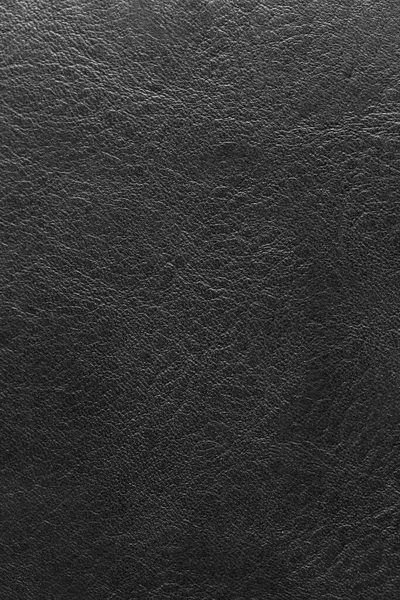 Black Leather Textured Background — 스톡 사진