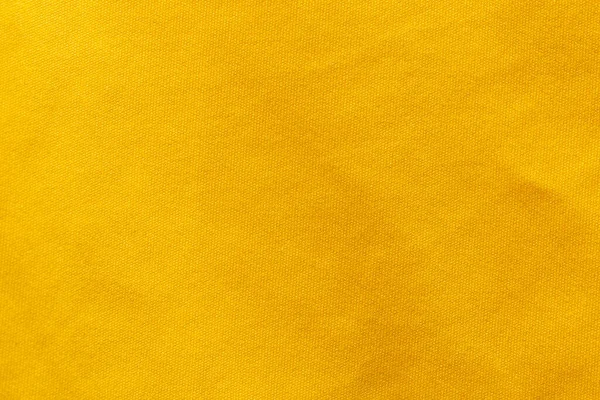 Žlutá Barva Tkaniny Tkaniny Polyesterová Textura Textilní Pozadí — Stock fotografie