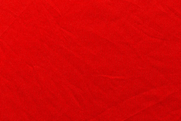 Red Color Sports Clothing Fabric Football Shirt Jersey Texture Textile — Stock Photo, Image