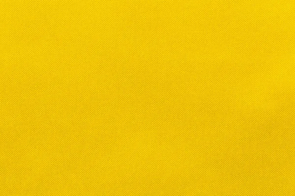 Pano Tecido Cor Amarela Textura Poliéster Fundo Têxtil — Fotografia de Stock