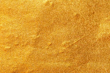 Altın kağıt yaprak desen karton arkaplan.