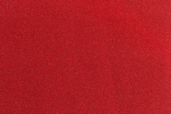 Tecido Tecido Cor Vermelha Textura Poliéster Fundo Têxtil — Fotografia de Stock