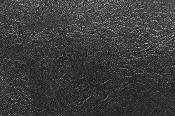 Черная Кожа Текстурированный Фон — стоковое фото