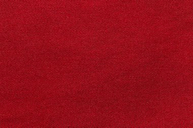 Kırmızı renk kumaş kumaş polyester doku ve tekstil arkaplan.