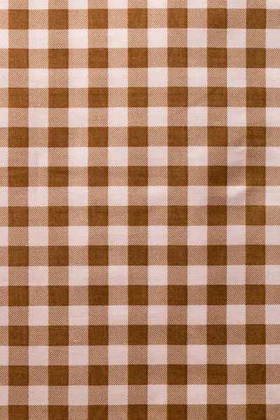 Close Plaid Fabric Pattern Texture Textile Background — Fotografia de Stock