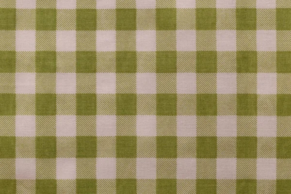Close Plaid Fabric Pattern Texture Textile Background — Stockfoto