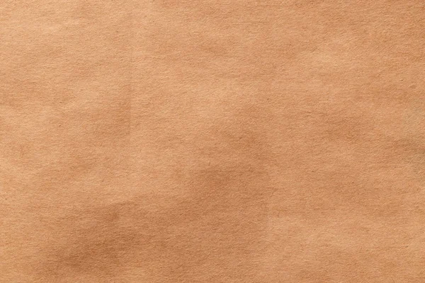 茶色いエコ再生クラフト紙の質感段ボール背景 — ストック写真