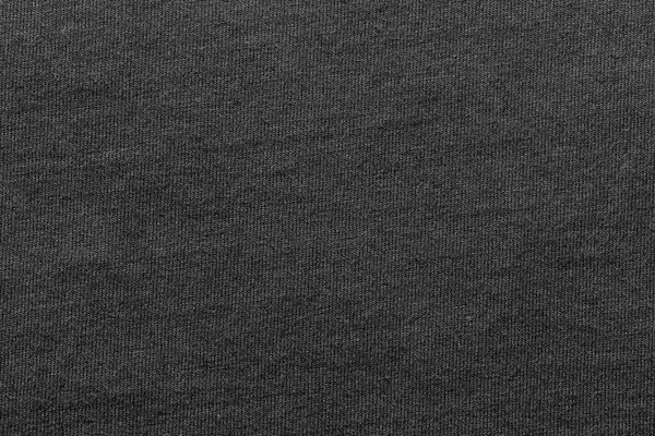 Fekete Színű Szövet Szövet Poliészter Textúra Textil Háttér — Stock Fotó