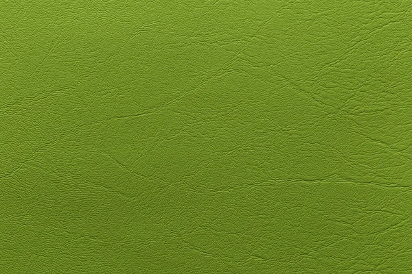 Grøn Læder Tekstureret Baggrund - Stock-foto