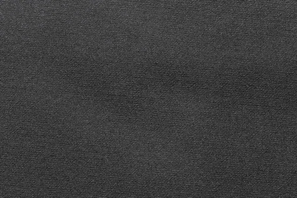 黒の生地の布ポリエステルの質感と繊維の背景 — ストック写真