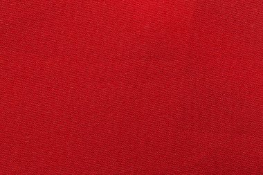 Kırmızı renk kumaş kumaş polyester doku ve tekstil arkaplan.