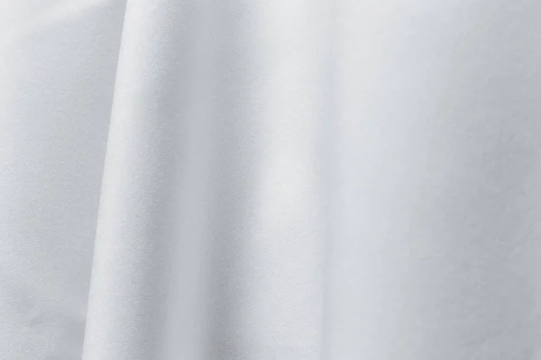 Vit Färg Tyg Polyester Struktur Och Textil Bakgrund — Stockfoto